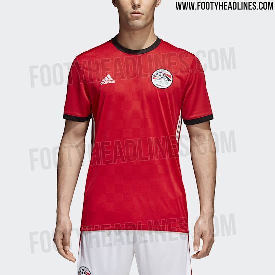 Official: Egypt 2018 World Cup Kit Revealed - Footy Headlines